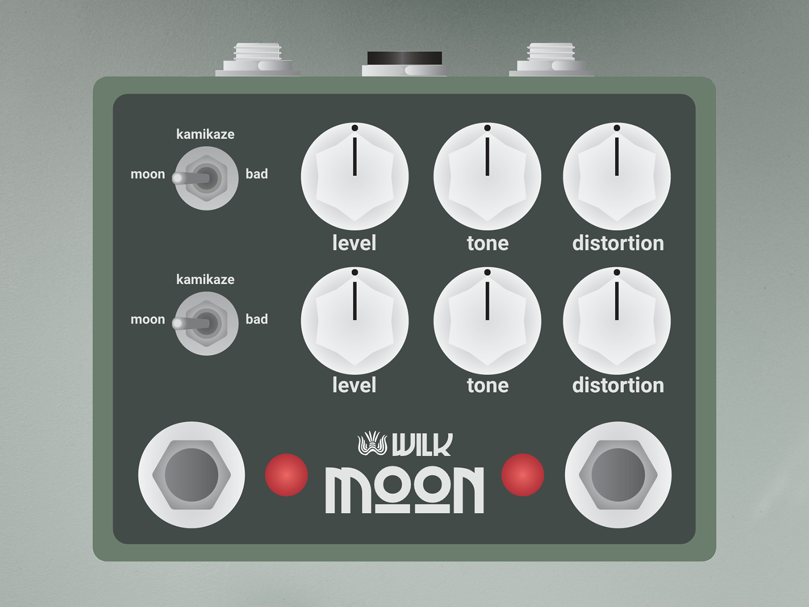Wilk Moon Guitar Pedal Mockup by Jarne W. Beutnagel on Dribbble