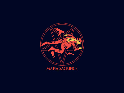 Mafia Sacrifice apparel apparel design artwear band merch clothing clothing line design graphic design icon illustration illustrator logo merch design metal core pop punk post hardcore streetwear tattoo tshirt design typography