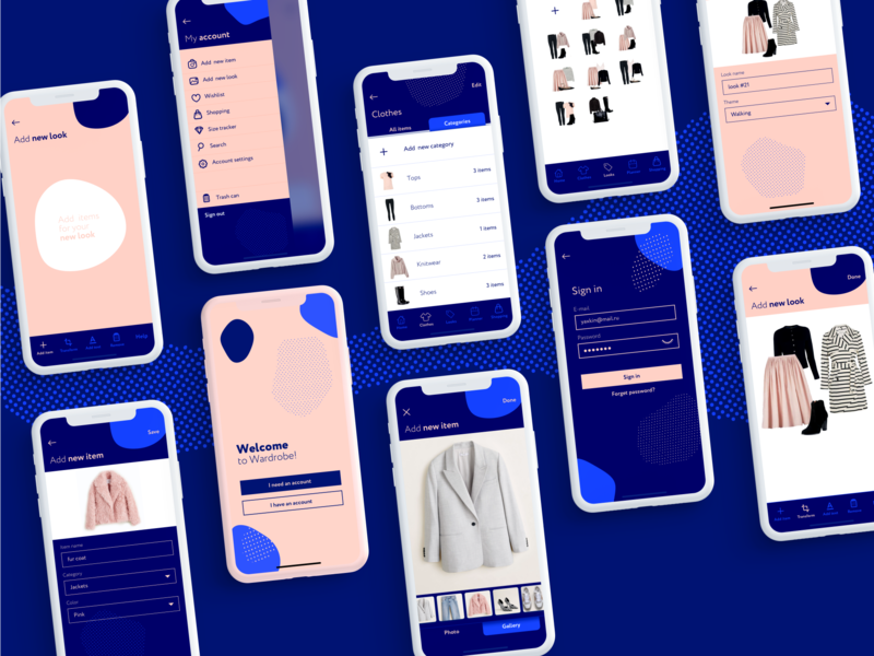 Wardrobe App Screens By Natalia Savina On Dribbble