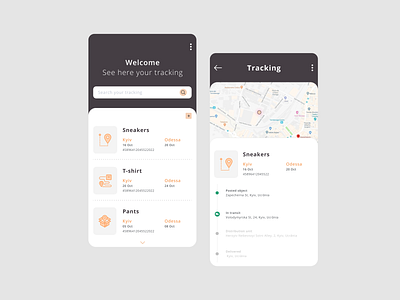 Tracking app