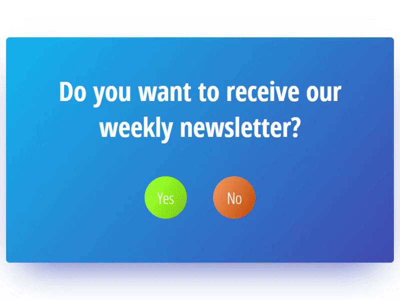 Newsletter | Subscription Form 3D Rotating Card user interaction micro interaction rotation 3d card animation subscription box subscription newsletter design newsletter