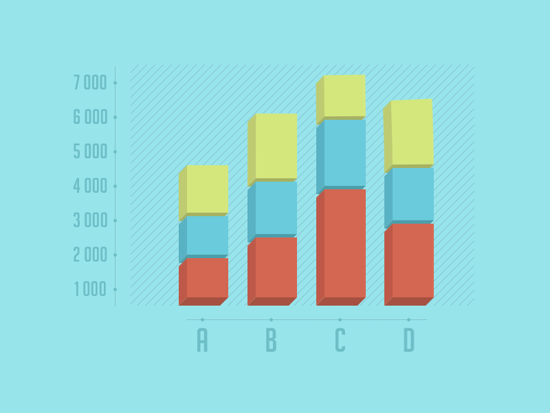 Graph Animation animation bars chart data design graph statistics stats
