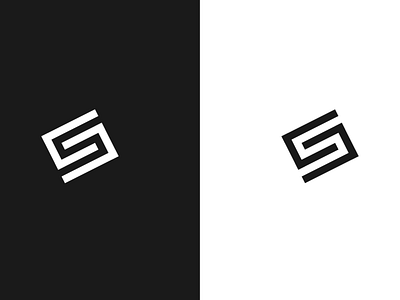S mark branding design flat icon illustration inter interlock intertwined letter letter s logo swap typography vector