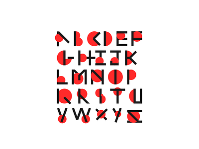 Not Box Alphabet Font