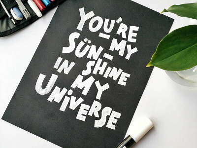 You are my sunshine in my universe :-)