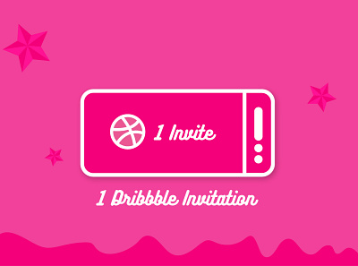 dribbbleinvite 01 app branding design icon illustration illustrator logo mobile typography ui vector
