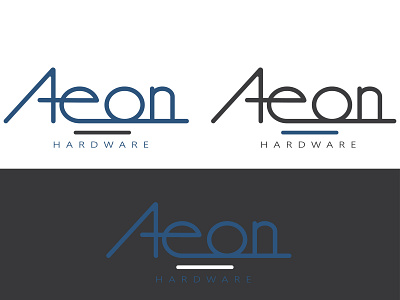 Aeon Hardware animation app blue brand branding design flat icon icons illustration ios logo mobile type typography ui ux vector web website
