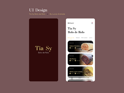 UI Design Tia Sy Bolo de rolo