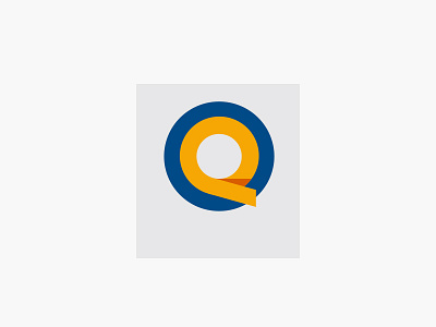 Q Logo logo low contrast q simple