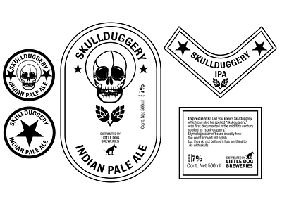 Skullduggery Beer Brand