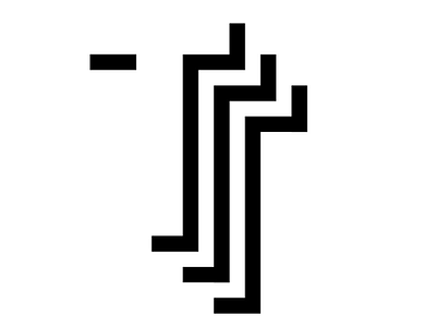 Gestalt exploration with the Alphabet alphabet design exploration gestalt graphic design t tbone typography
