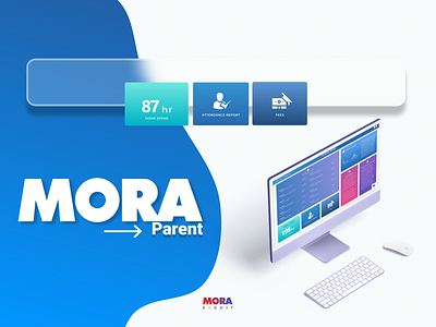 Mora Parent Portal Dashboard design