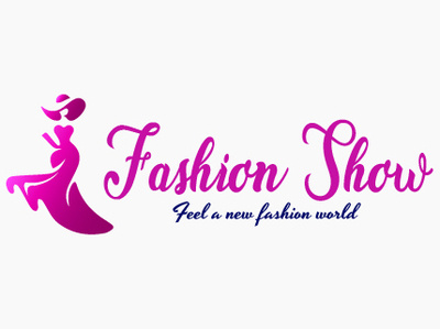 Fashion show branding custom design graphic design illustration logo typography vector