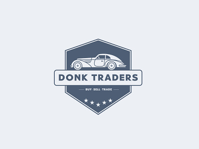 Logo Design - Donk Traders branding car creative dribbble best shot grapicdesign logo sahillalani slstudioss vector