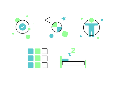 Icons for a proyect pitch