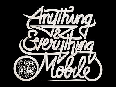 Anything & Everything Mobile art artwork design lettering t shirt typography