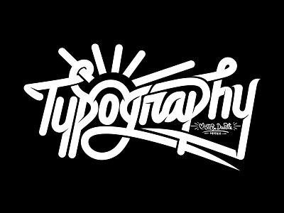 Typography art artwork design lettering t shirt typography