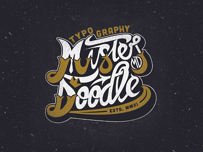 Mister Doodle art artwork design lettering logo t shirt typography
