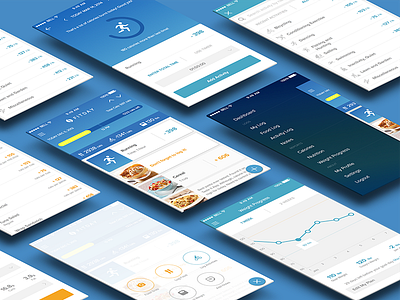 FitDay App Screens