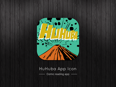 Hu-huba App Icon app comics icon