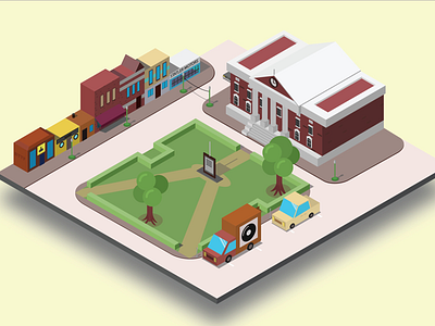 BTTF isometric