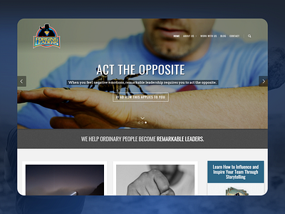 Forging Leaders branding design ui uiux web webdesign website