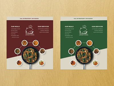 Food Flyer Design food foodie poster cooking