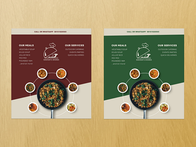 Food Flyer Design