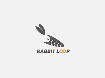 Rabbit Loop farm rabbit logo product