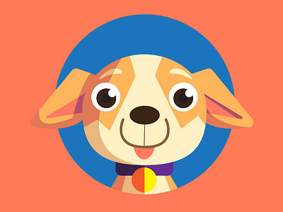 Chiweenie cute dog doggy funny illustration pup puppy vector