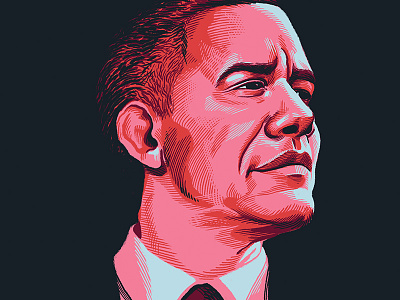 44 barack barack obama illustration obama painting portrait president