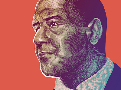 Andrew Gillum andrew gillum crosshatching digital painting editorial illustration etching gillum hatching illustration painting political art political figure political figures politics portrait scratchboard