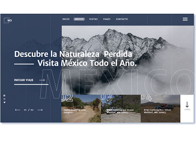 W Inspiration2 mexico travel webdesign