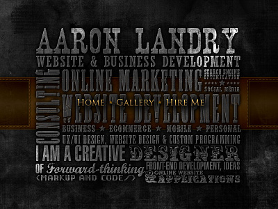 Website Typography typography website