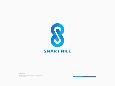 Smart Nile Logo agriculture logo blues brand concept brand consulting brand design brand development brand identity branding bule design logo nile organic
