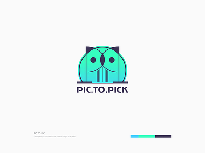 Pic To Pic Logo brand brand concept brand design brand development brand identity branding branding concept branding design design logo photograhy photography picker typography ui ux