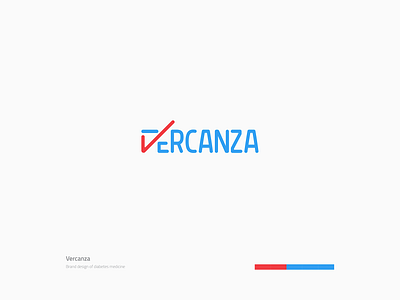 Vercanza Logo blue brand design brand development brand identity branding branding agency branding and identity branding concept design font icon illustration latter logo lattermark logo medical self branding simple