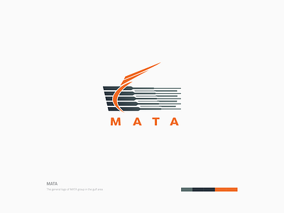 MATA Logo brand concept brand consulting brand design brand development branding branding concept design icon illustration logo orange travel ui ux