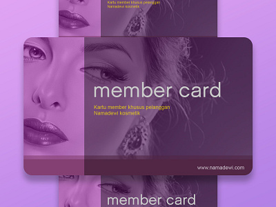 Member Card Design card design designed elegant member unique