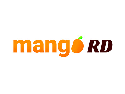 logo mango rd brand branding company design graphic illustration logo logo type modern vector