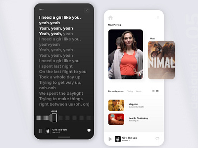 #5 Music player adobexd dailychallenge design detail illustration mobile music player ui uxdaily