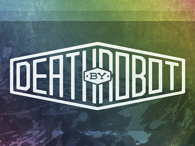 Death by Robot • Wordmark lettering logo music type wordmark