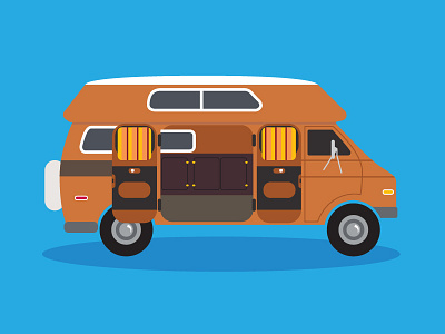 Uncle Rico dynamite illustration minimal movie napoleon van