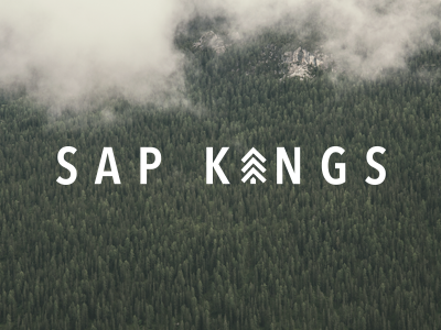 Sap Kings branding logo maple syrup