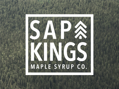 Sap Kings branding canada logo maple syrup sap kings