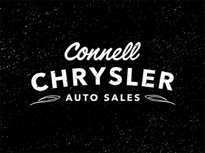 Connell Chrysler branding garage logo vintage