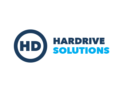HD Hardrive Solutions branding identity logo marketing symbol tech
