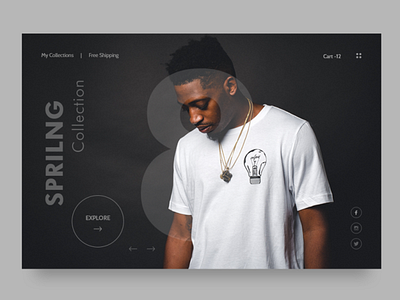 Trending shopping site brad design clothing brand clothing site shopping web ui kit