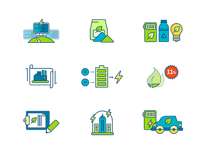 Icon_Climate Technology Infographic Poster animation design energy flat flaticon graphic icon illustration info graphic technology vector vector art