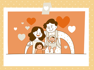 meaning of family charachter design family graphic illust illustration